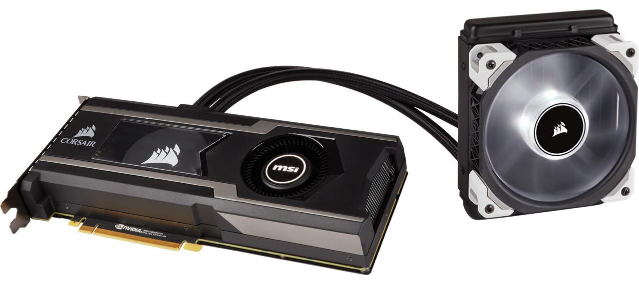 [22/04/2017] Corsair Hydro Geforce GFX GTX 1080 Ti: Grafikkarte in Kooperation mit MSI vorgestellt (2)