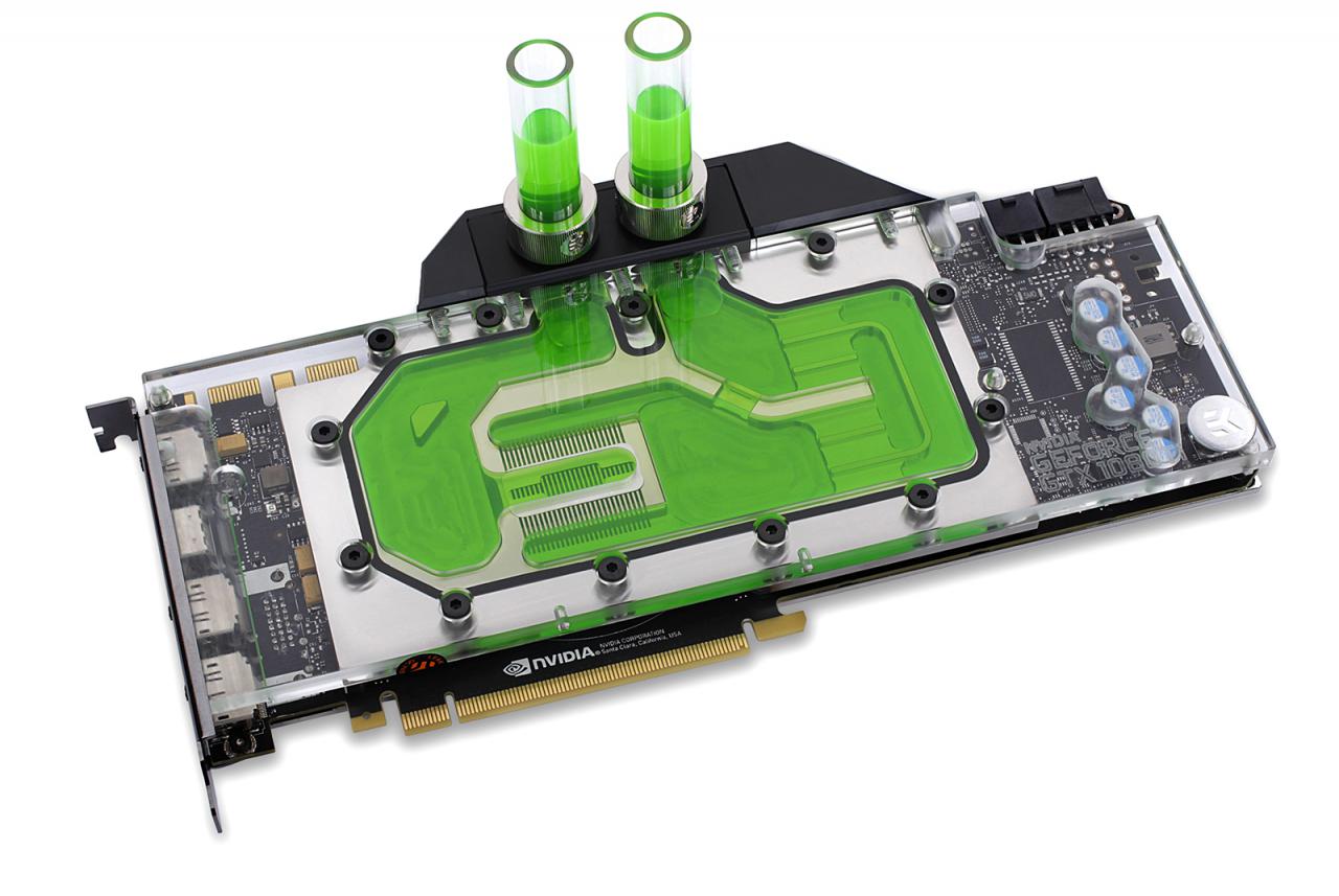 [01/04/2017] Geforce GTX 1080 Ti unter Wasser: EK Water Blocks veröffentlicht Zeitplan für Custom-Grafikkarten (1)
