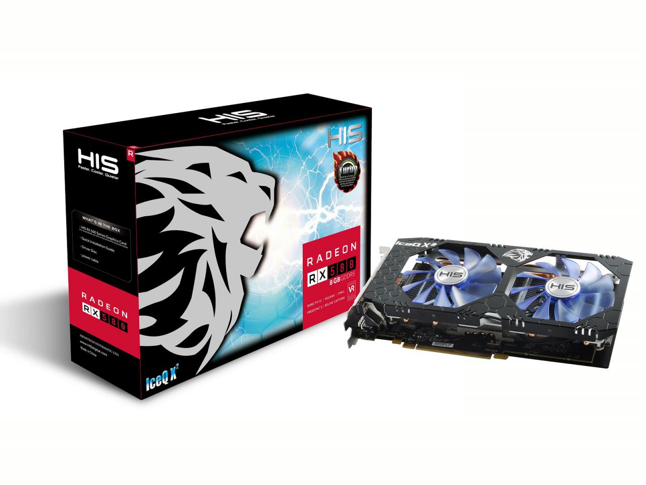 [21/04/2017] HIS Radeon RX 580 IceQ X2 Turbo 8G