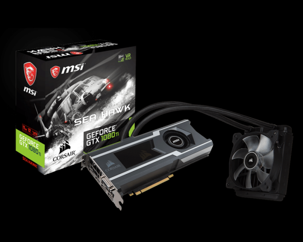 [01/04/2017] Geforce GTX 1080 Ti: MSI mit Details zur Sea Hawk mit AiO-Kühllösung. (1)