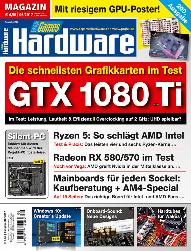 [27/04/2017] Cover MAG (PC Games Hardware #200 Ausgabe 06-2017)
