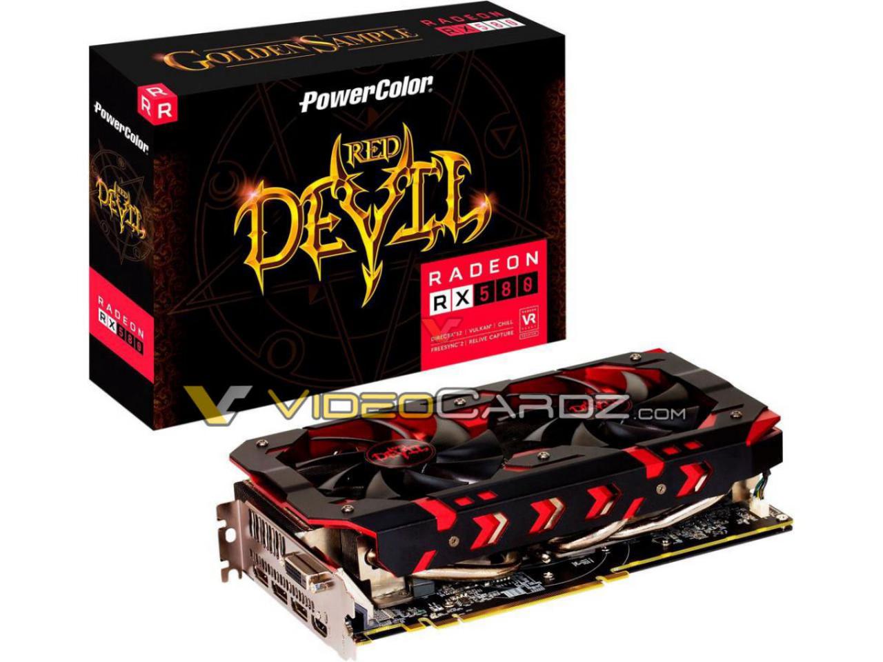 [10/04/2017] Powercolor Radeon RX 580 Red Devil Golden Sample 8