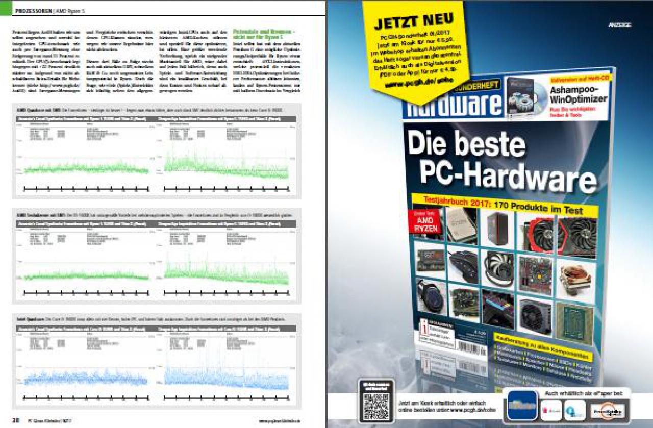 [27/04/2017] Prozessoren 03 (PC Games Hardware #200 Ausgabe 06-2017)