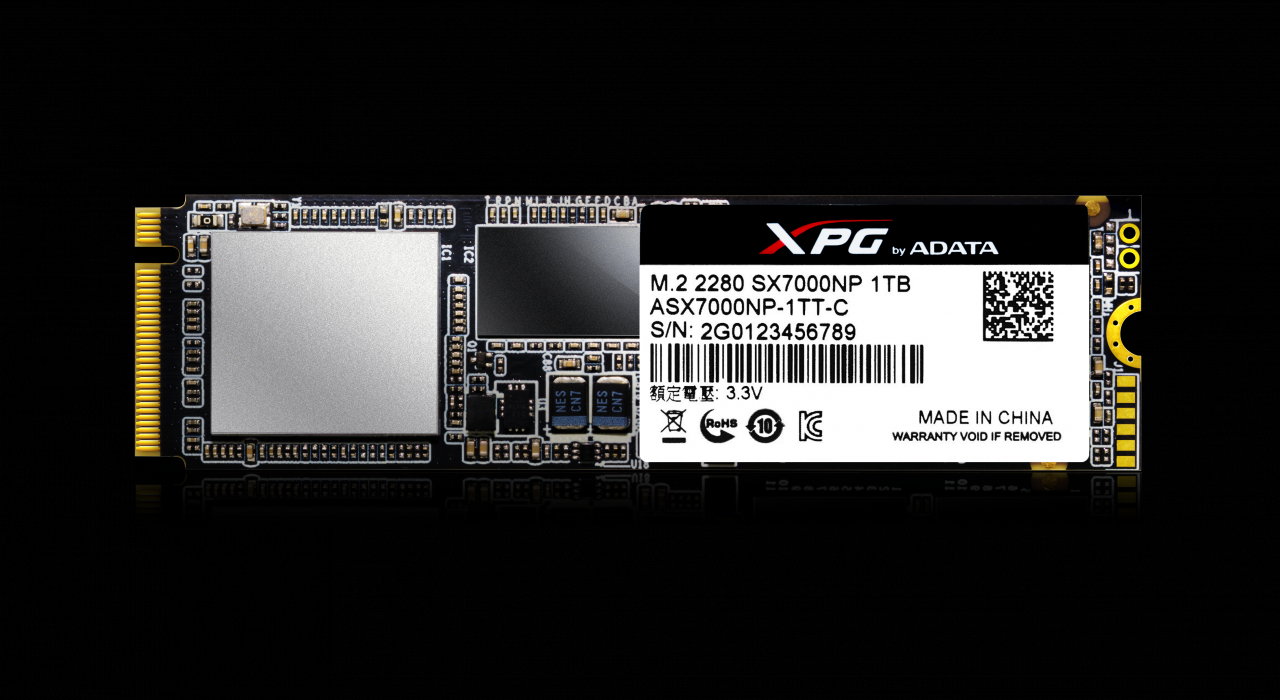 [10/04/2017] Adata mit zwei neuen Solid-State-Drives: XPG SX7000 SSD