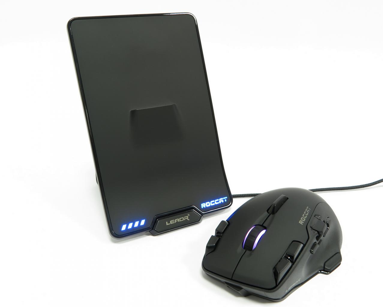 [26/04/2017] Roccat Leadr: Drahtloses Maus-Flaggschiff mit Schubregler und Haifischflosse im Test (8)