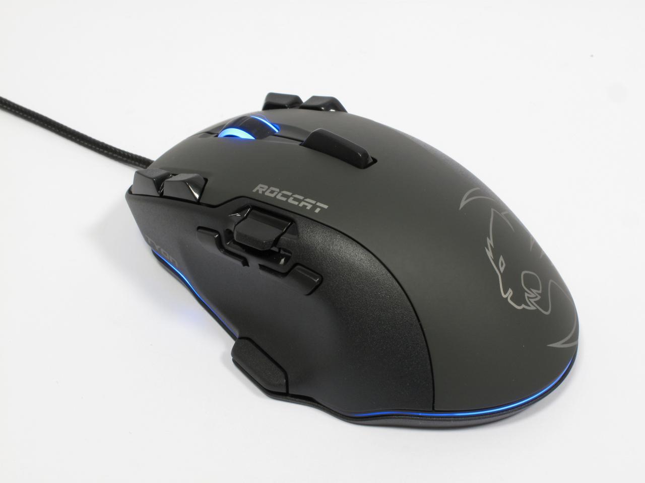 Roccat Leadr: Drahtloses Maus-Flaggschiff mit Schubregler und Haifischflosse im Test (2)