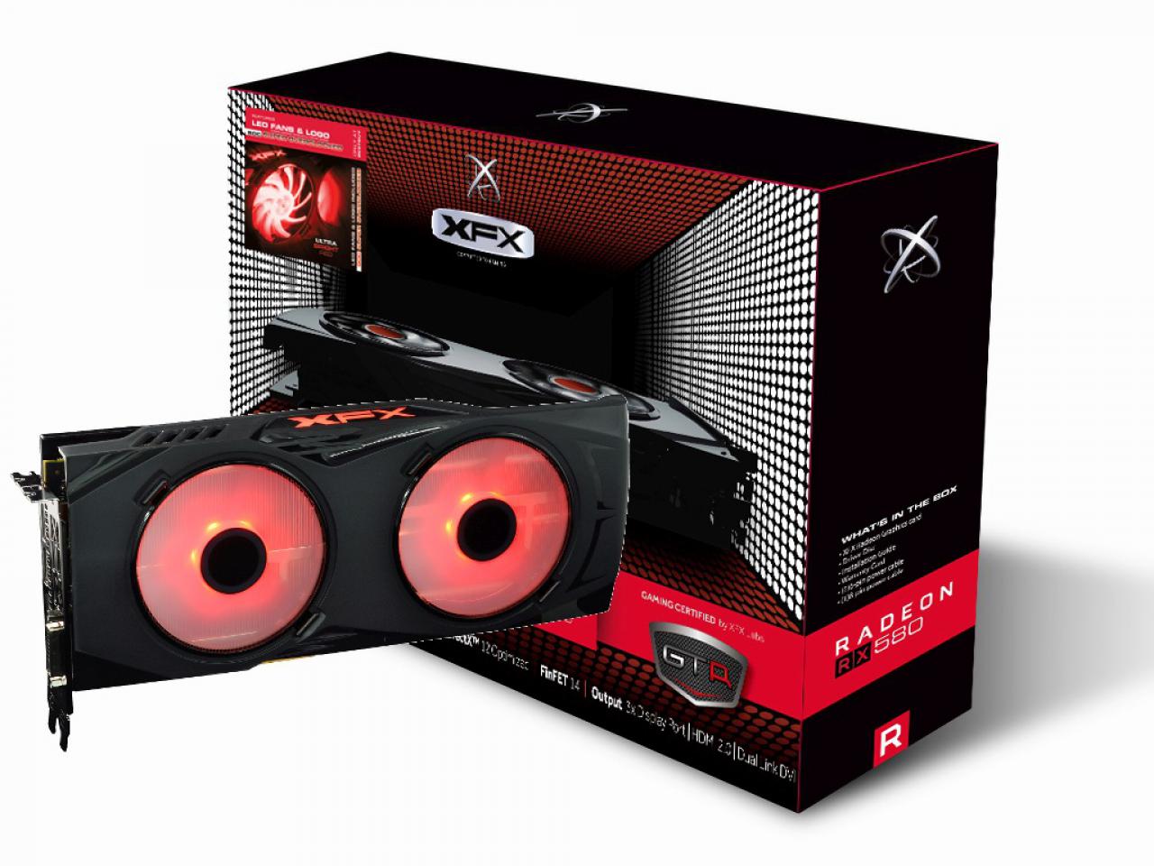 [20/04/2017] XFX Radeon RX 580 GTR-S Crimson 8G