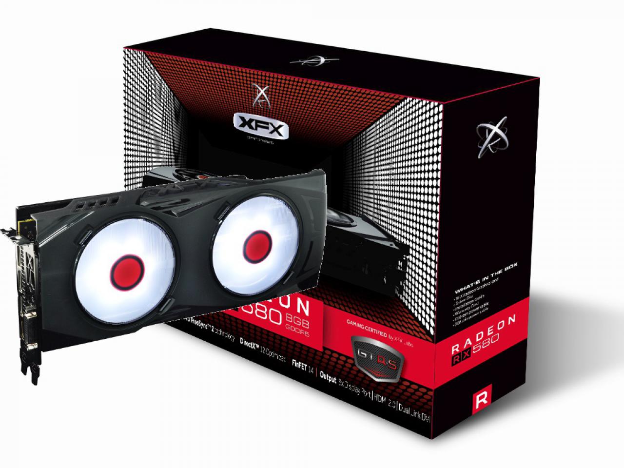 [20/04/2017] XFX Radeon RX 580 GTR-S White 8G