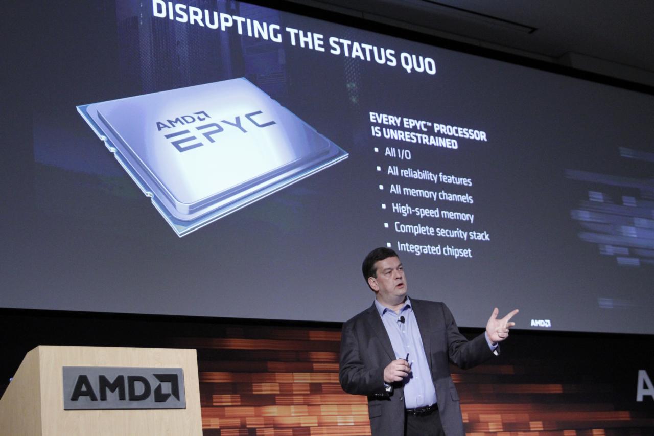 [31/05/2017] AMD Epyc: Release-Termin auf der Computex bestätigt
