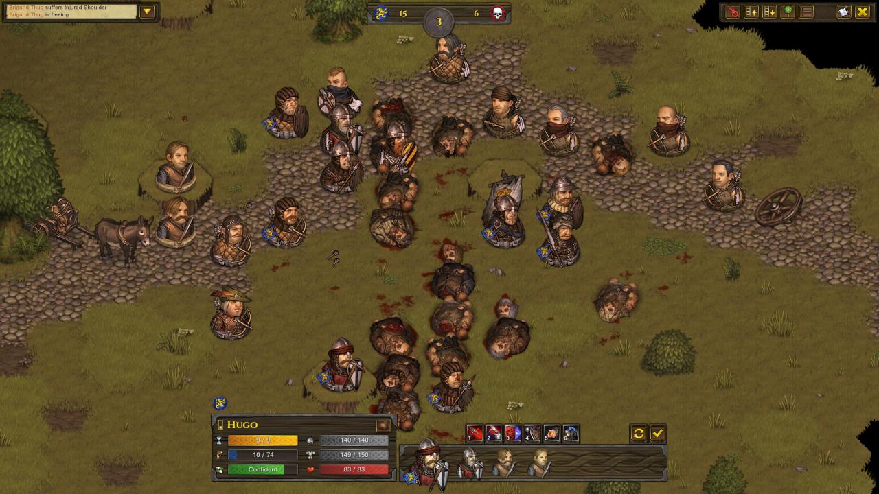 [18/05/2017] Battle Brothers: Unterschiedliche Kampfkarten (3)