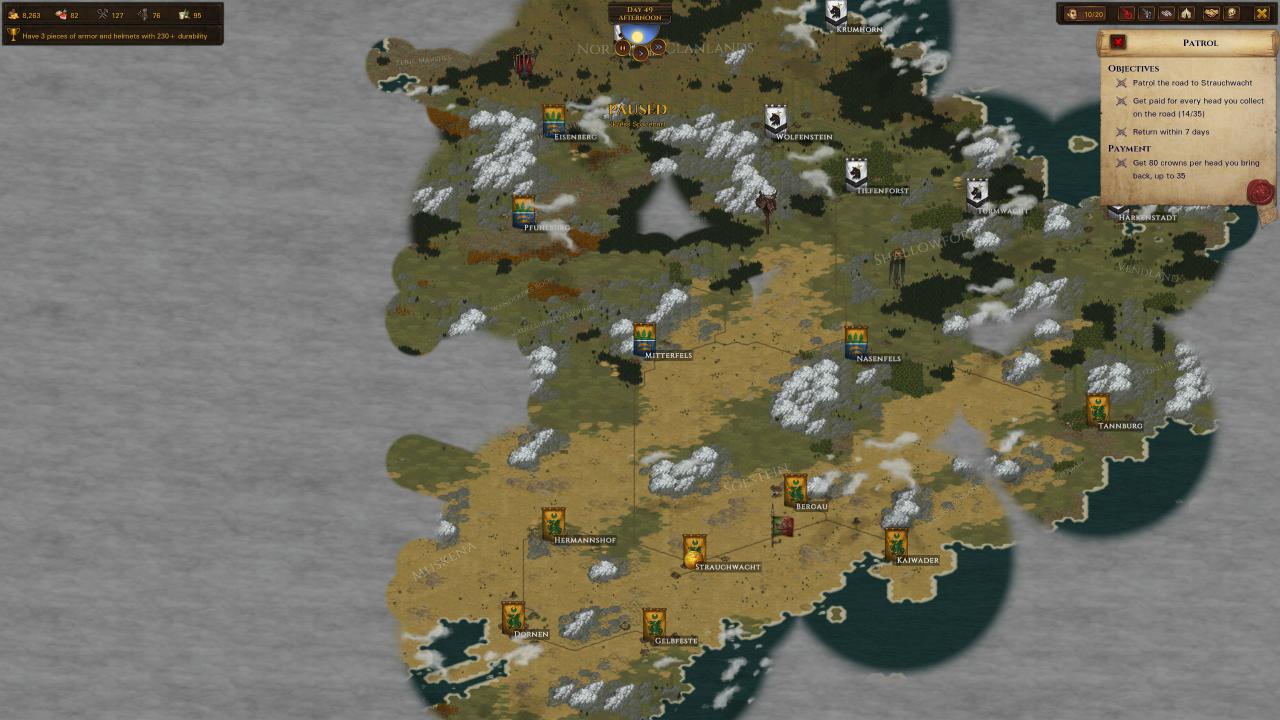 [18/05/2017] Battle Brothers: Die Weltkarte