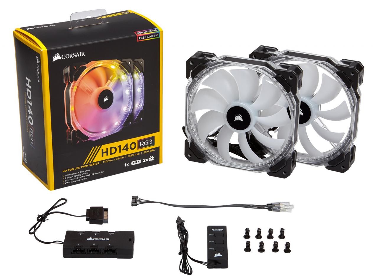 [26/05/2017] Corsair HD140 RGB-Lüfter (9)