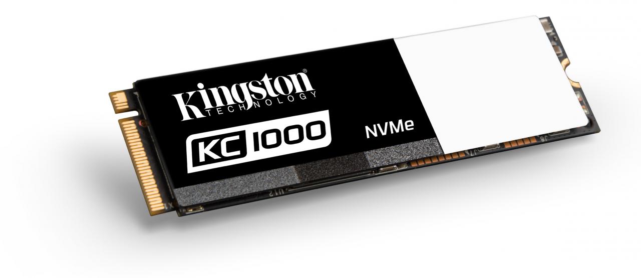 [29/05/2017] Kingston KC1000 M.2-SSD: Bis zu 2.700 MB/s Lesen