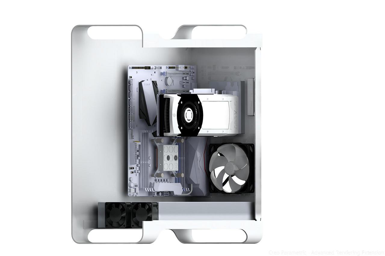 [05/05/2017] Casemod: Apple Power Mac G5 auf ATX-Format und Hardtube-Wakü umgebaut (1)
