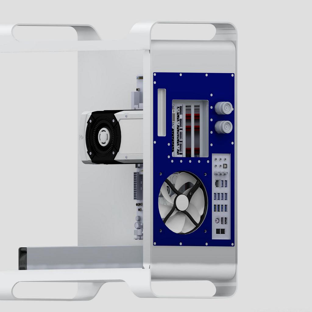 [05/05/2017] Casemod: Apple Power Mac G5 auf ATX-Format und Hardtube-Wakü umgebaut (2)