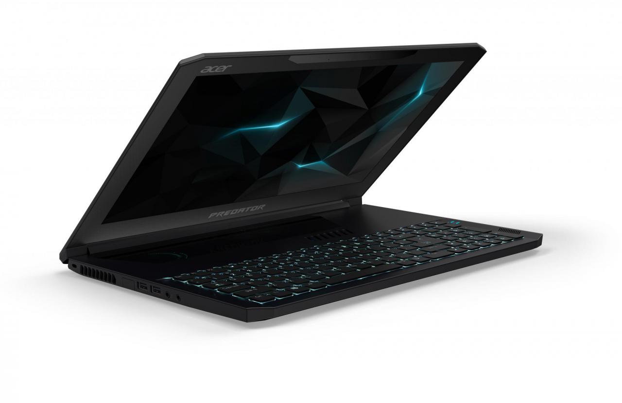 [31/05/2017] Das Acer Predator Triton 700 setzt auf Max-Q und eine Geforce GTX 1080.