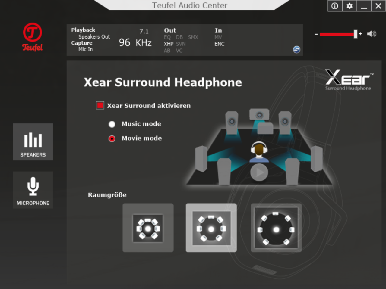 Audiomenü - 4 - Surround Headphone