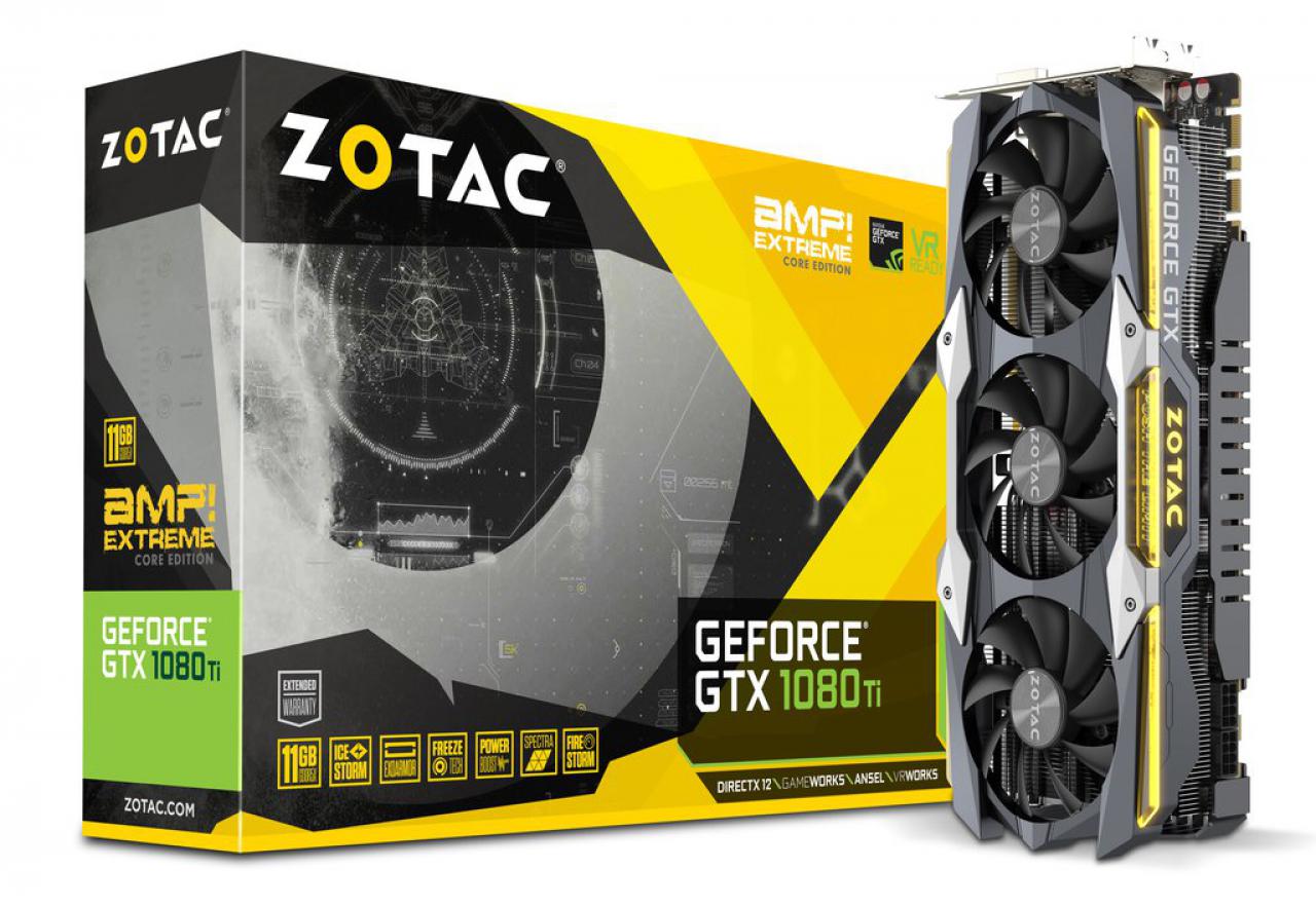 [09/05/2017] Zotac Geforce GTX 1080 ti AMP Extreme Core