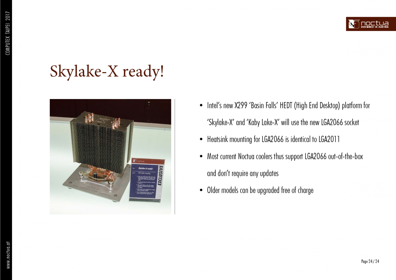 [30/05/2017] Noctua auf der Computex: Kühler für Threadripper und Co., aber vor allem neue Lüfter (24)