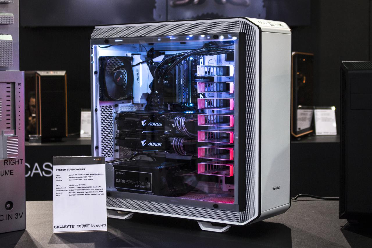 [01/06/2017] Be Quiet auf der Computex mit neuen Netzeilen und Kühlern (4)