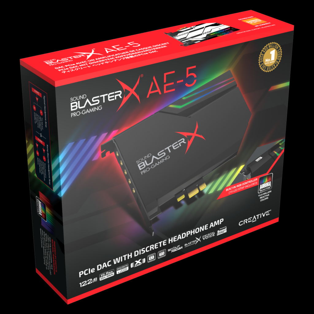 [13/06/2017] Creative Sound Blaster X AE-5: Spieler-Soundkarte mit RGB-Spektakel (15)