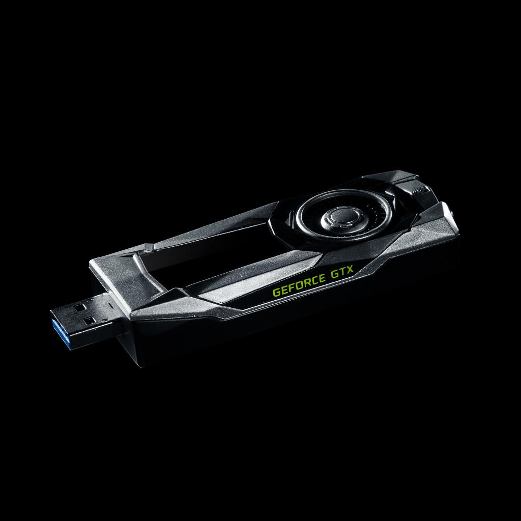 [10/06/2017] Geforce als USB-Stick: Aprilscherz wird Wirklichkeit.