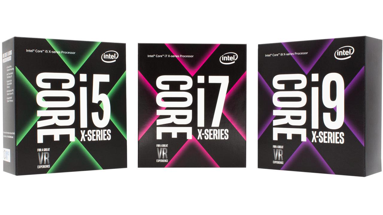 [19/06/2017] Produktverpackungen von Kaby Lake-X und Skylake-X