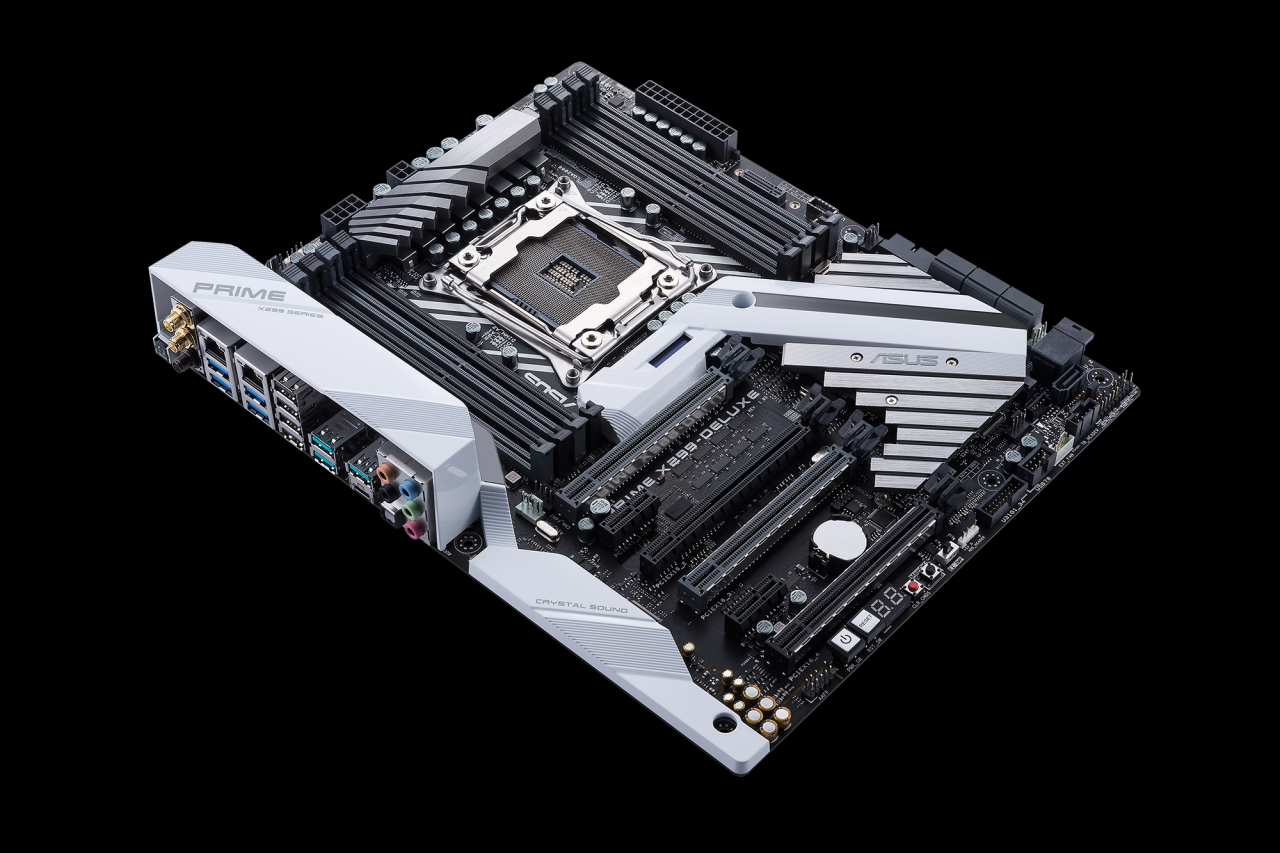 [19/06/2017] Basin Falls: LGA-2066-Mainboards für Skylake X und Kaby Lake X - Asus X299 Deluxe