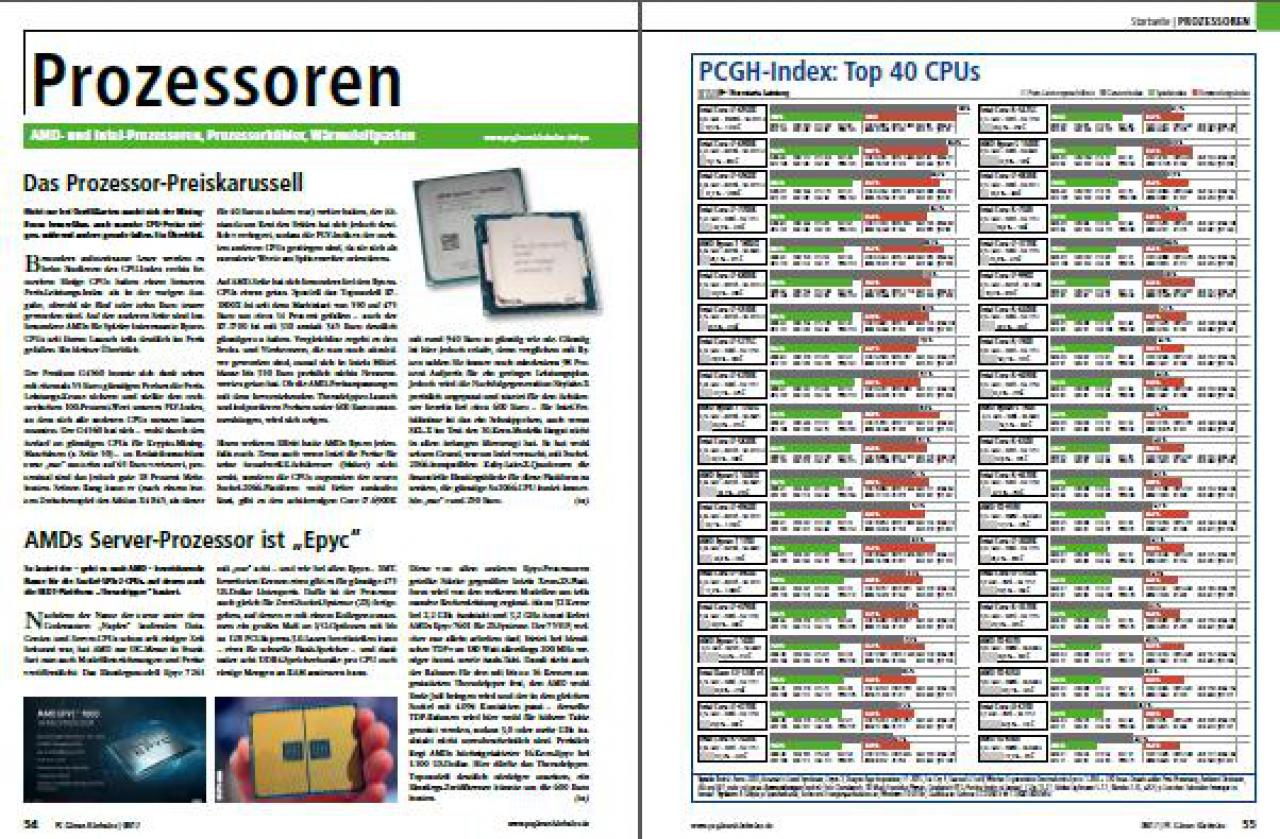 [30/06/2017] Prozessoren 01 (PC Games Hardware #202 Ausgabe 08-2017)
