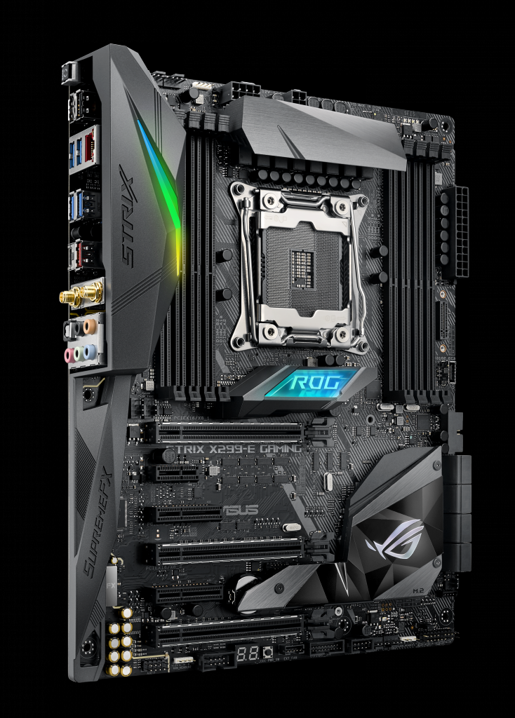 [19/06/2017] Basin Falls: LGA-2066-Mainboards für Skylake X und Kaby Lake X - Asus Strix X299-E Gaming