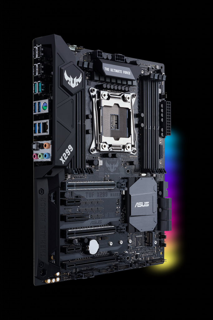 [19/06/2017] Basin Falls: LGA-2066-Mainboards für Skylake X und Kaby Lake X - ASUS TUF X299 MK2