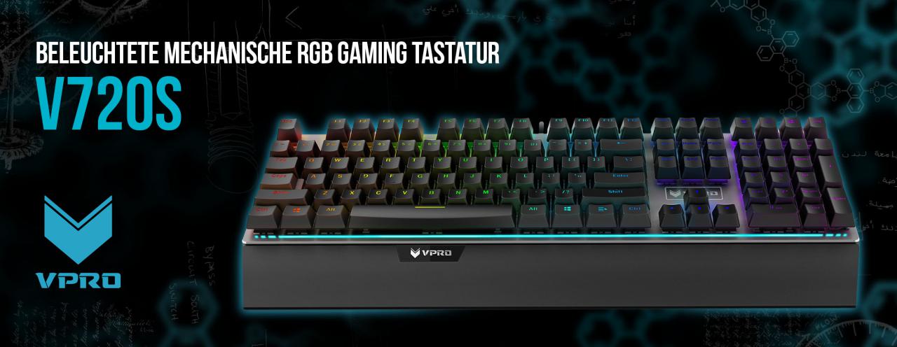[19/06/2017] VPRO V720S: Mechanische Tastatur mit Einzeltastebeleuchtung (1)