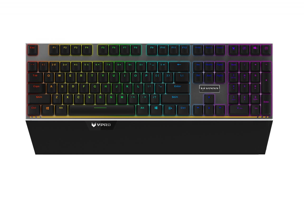 [19/06/2017] VPRO V720S: Mechanische Tastatur mit Einzeltastebeleuchtung (2)