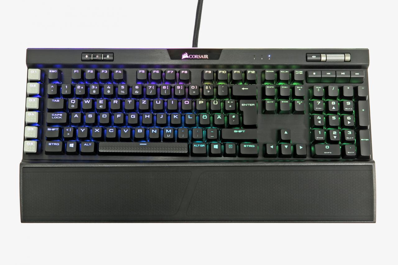 [02/06/2017] Corsair K95 RGB Platinum: Corsairs Mechanik-Flaggschiff im Test (2)