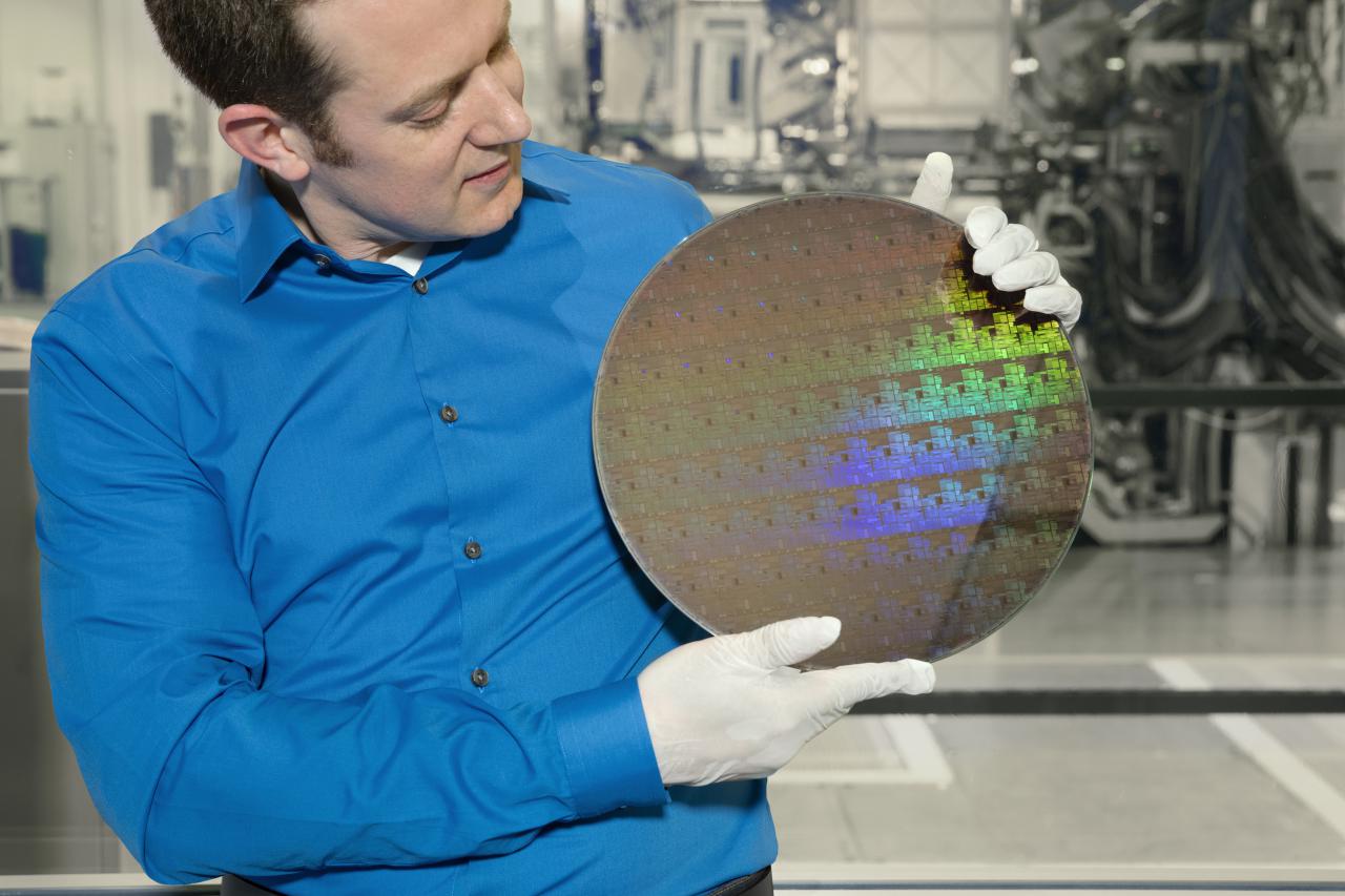 [06/06/2017] Wafer sind die Grundlage für Chips.