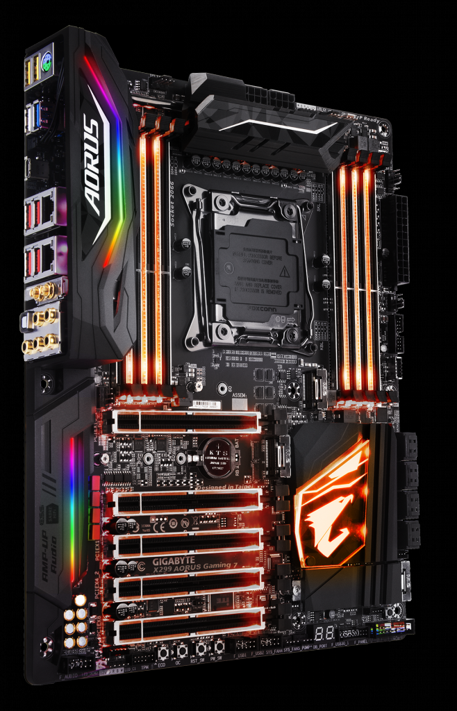 [19/06/2017] Basin Falls: LGA-2066-Mainboards für Skylake X und Kaby Lake X - Gigabyte X299 Gaming 7