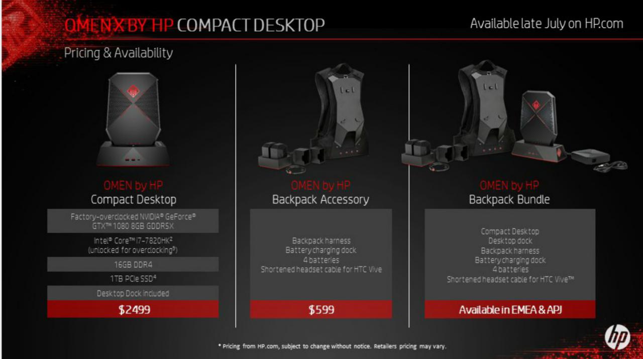 [06/06/2017] Übersicht: HP Omen X Compact Desktop