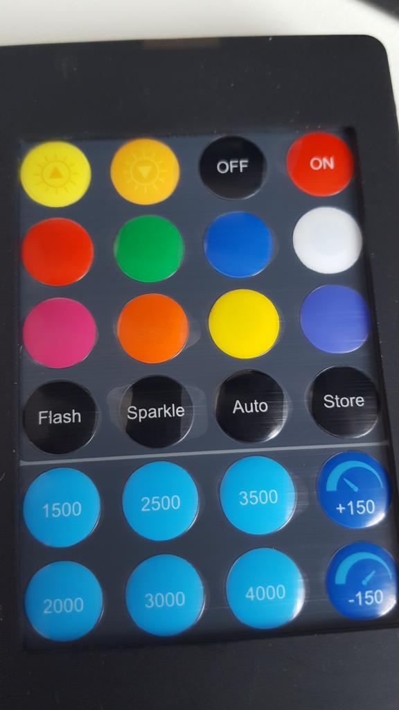 [31/07/2017] RGB-Fernbedienung mit magnetischer Hülle