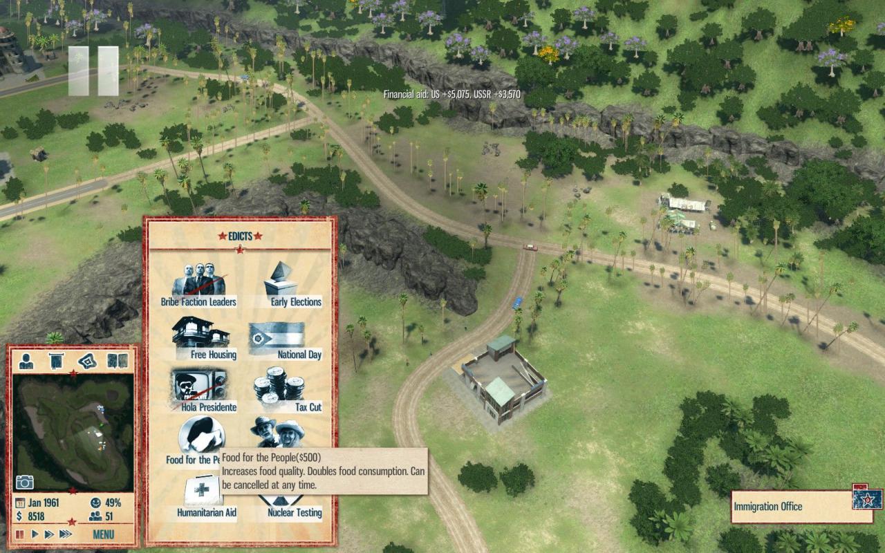 [13/07/2017] Tropico 4, Haemimont Games/Kalypso, 2011: Als El Presidente muss man im vierten Teil in der Bananenrepublik Tropico einen kleinen Inselstaat aufbauen. Das Spiel erhielt durchweg positive Wertungen und wurde sogar auf PS4 und Xbox veröffentlicht.