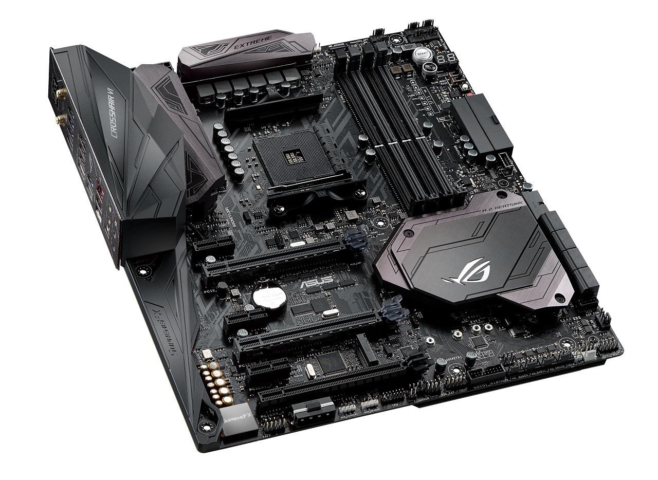 [20/07/2017] Asus ROG Crosshair VI Extreme: AM4-Flaggschiff mit optionalem Monoblock (1)