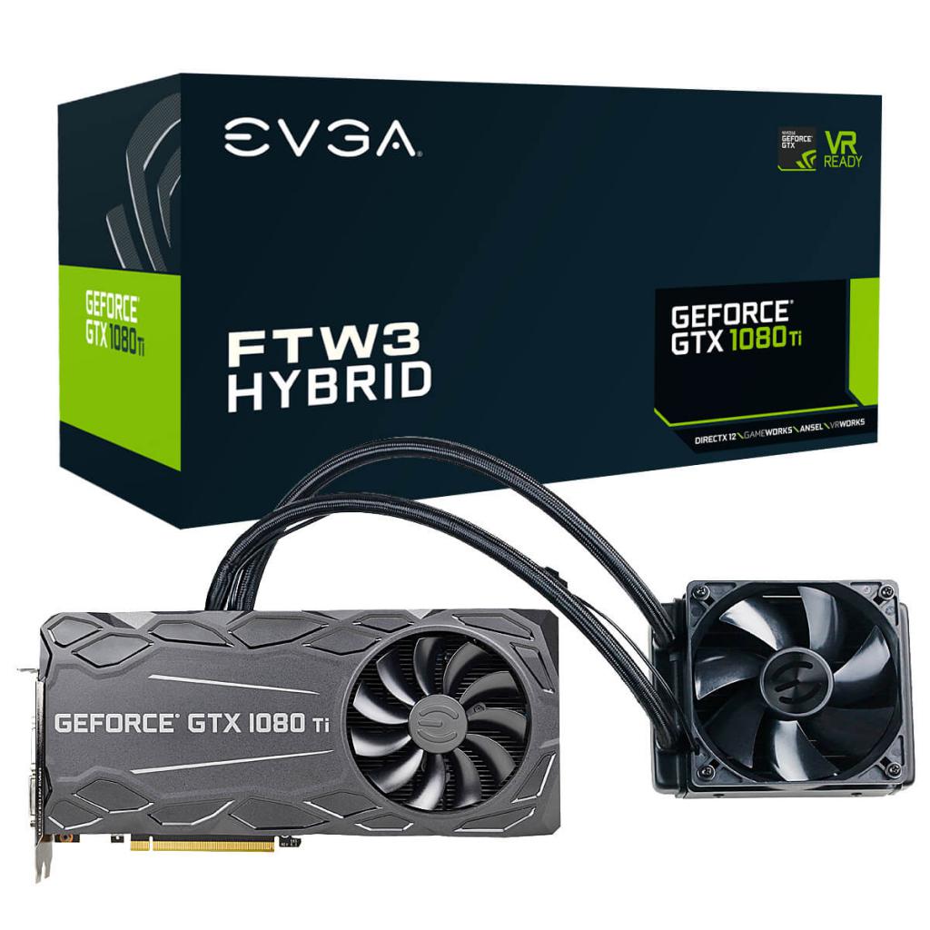 [11/07/2017] EVGA Geforce GTX 1080 Ti FTW3 Hybrid: Flaggschiff mit Kompakt-Wasserkühlung (4)