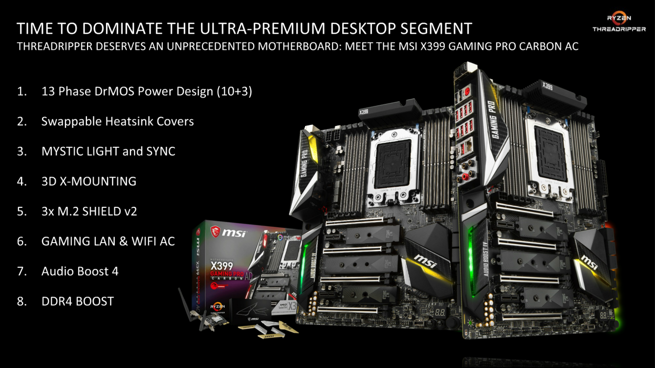 [25/07/2017] MSI X399 Pro Gaming Carbon AC (1)