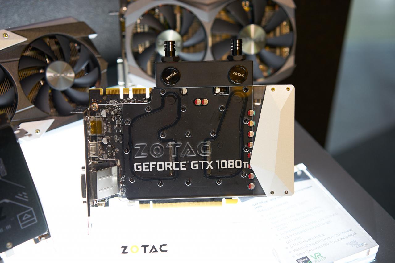 [17/07/2017] Zotac Geforce GTX 1080 Ti Mini Water