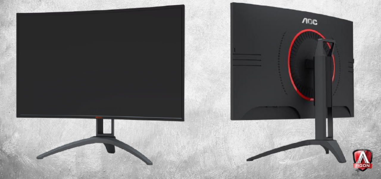 [23/08/2017] AOC-Monitor mit AU-Optronics-Panel