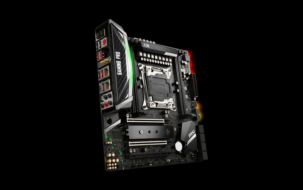 [15/08/2017] MSI X299M Gaming Pro Carbon AC: Zweites Skylake-X-Mainboard im Micro-ATX-Format (3)