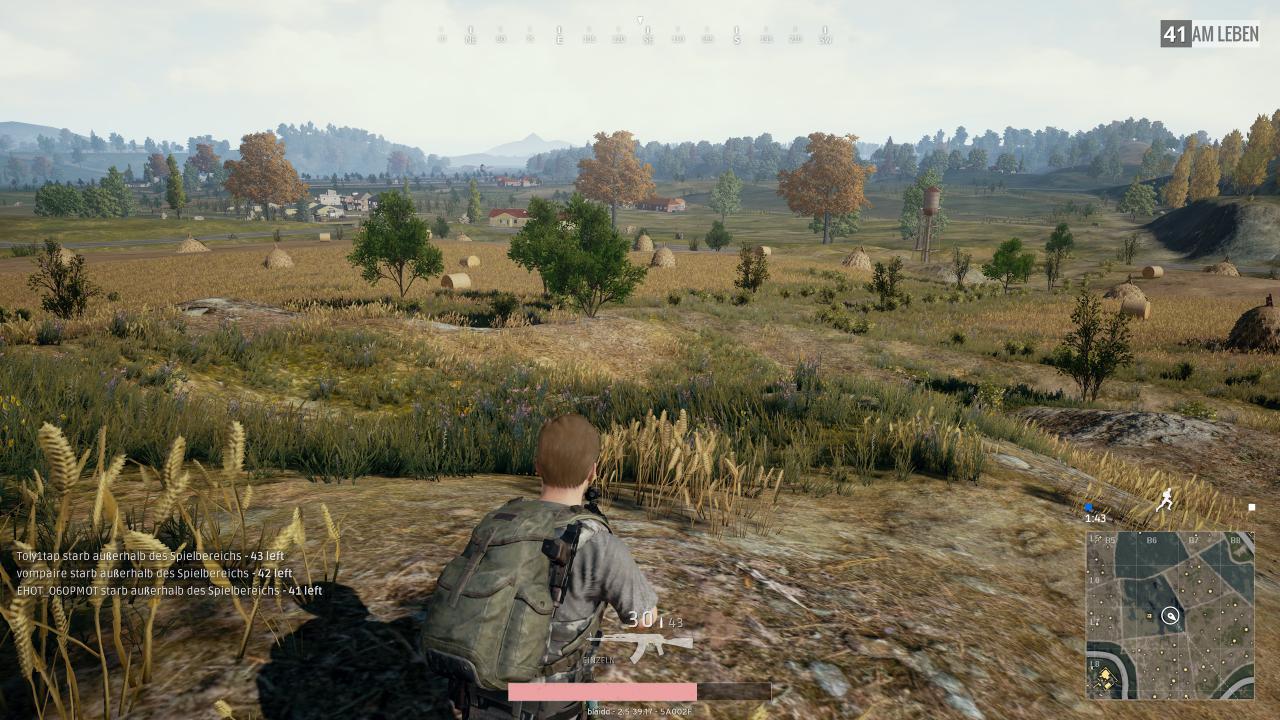 PUBG - Grafikvergleich 3.2 - Mittel