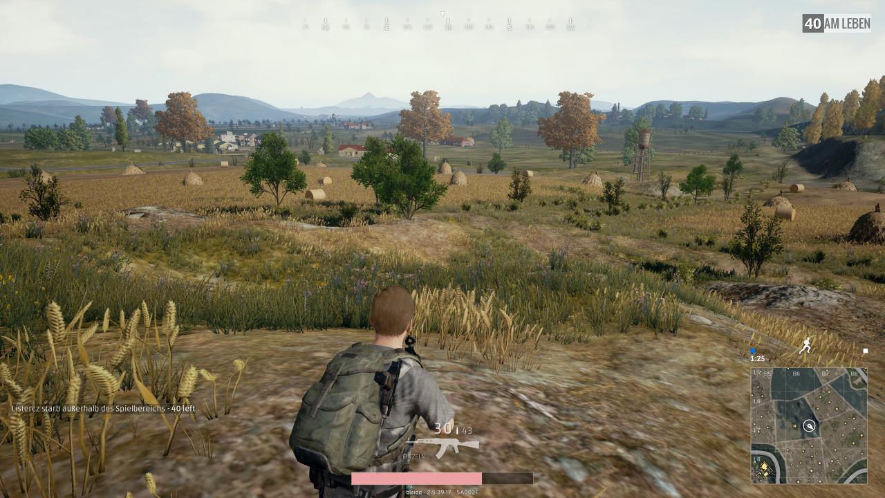 PUBG - Grafikvergleich 3.3 - Niedrig
