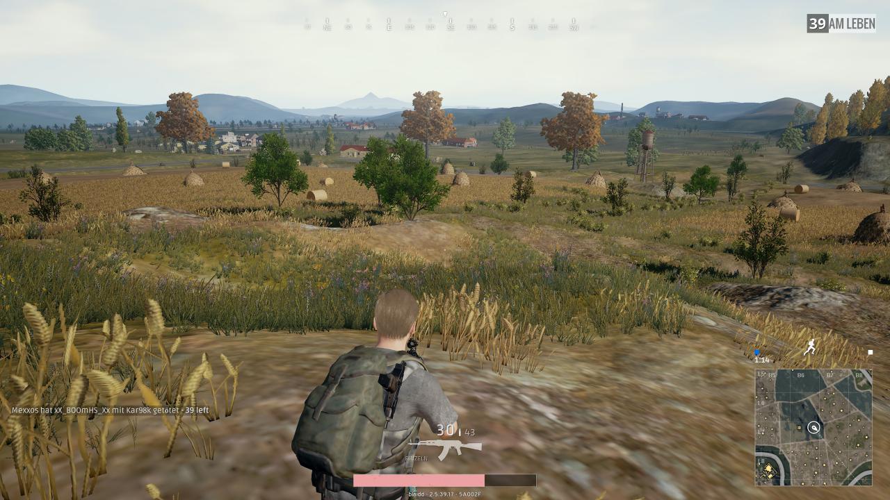 PUBG - Grafikvergleich 3.4 - Sehr niedrig