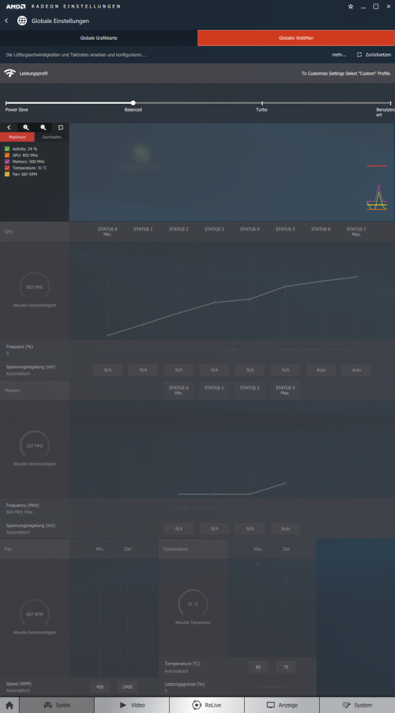 Radeon RX Vega 56 Wattman "Balanced"