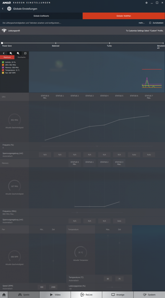 Radeon RX Vega 56 Wattman "Power Save"